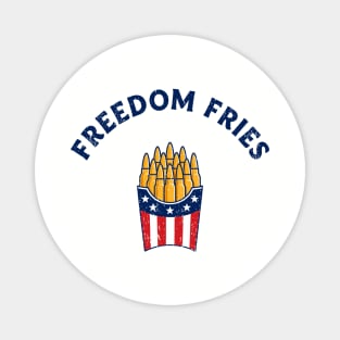 Freedom Fries Political Satire Magnet
